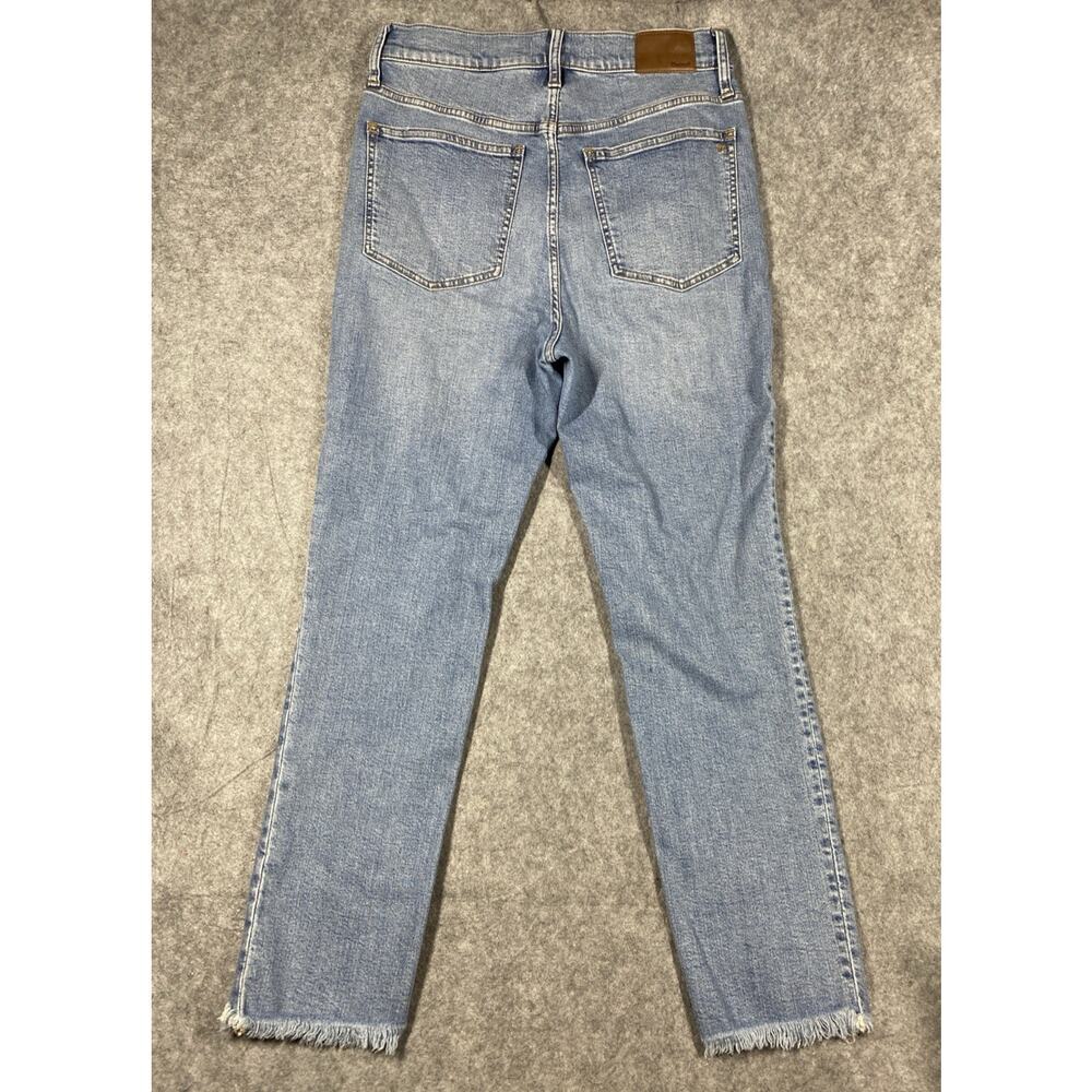 Madewell Jeans Womens 29 Blue The Perfect Vintage Jean Raw Hem - Picture 12 of 14